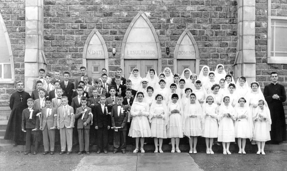 Communion solennelle vers 1956