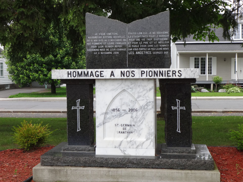 Le monument aux pionniers