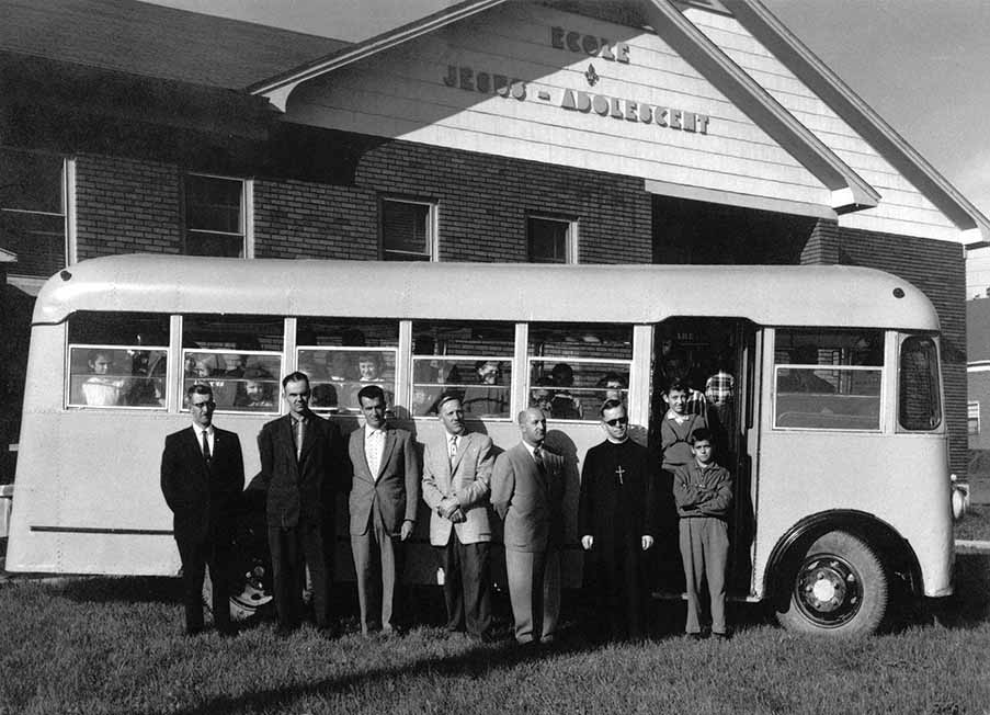 autobus au Collge Jsus-Adolescent