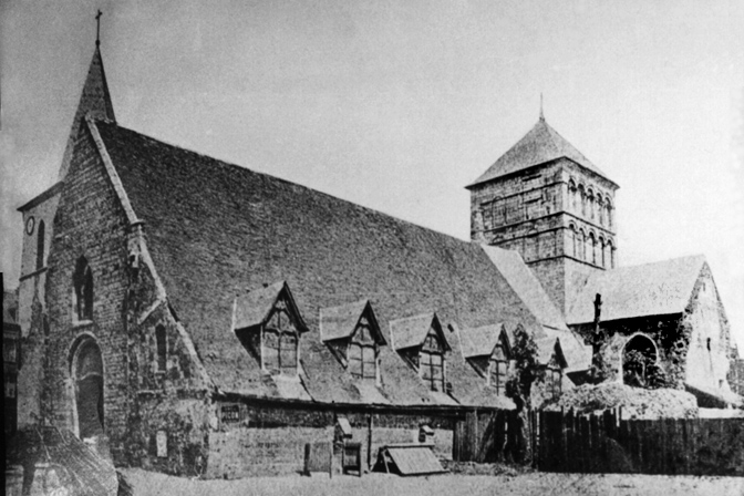 glise du village de Saint-Sans